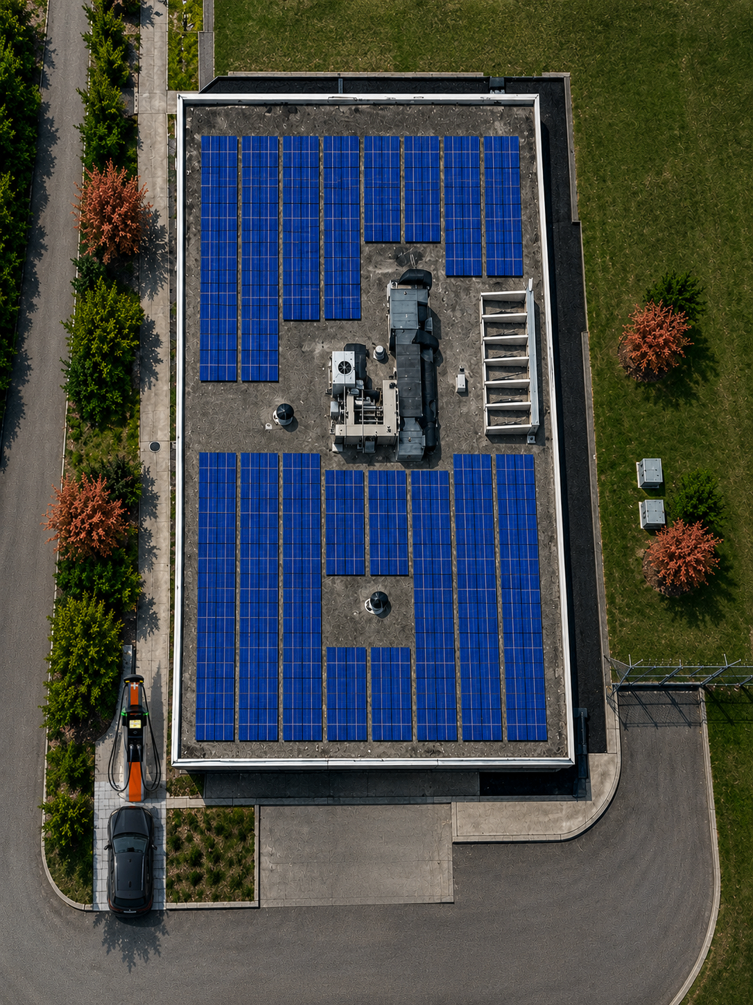 Industrial Site EV Charger Integration